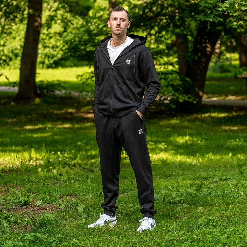 Nash Make It Happen Badge Joggers Black